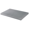 Margelle droite plate teinte Gris minéral nuancé