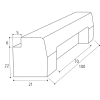 Bordure T3 avaloir - Image 3
