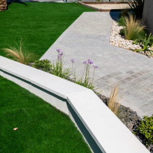 chaperon lisse plat blanc