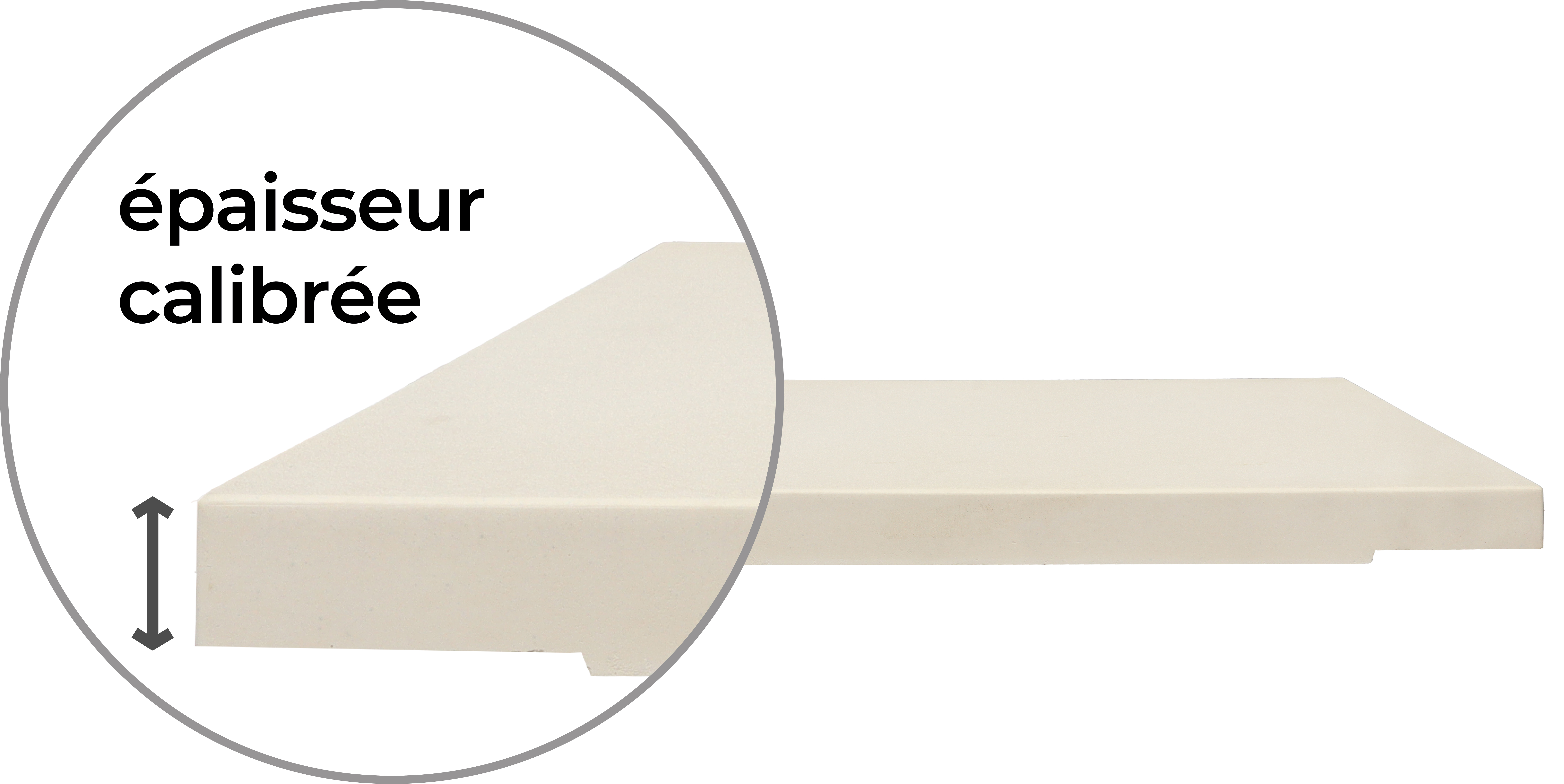 détail dalle valaurie